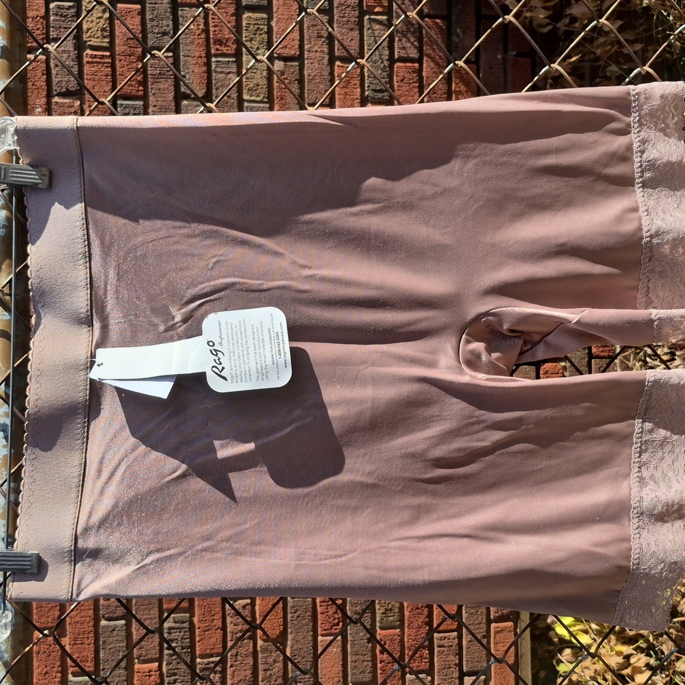 NWT Rago Shapewear Mocha High Waist Body Shaper Size 8X/46